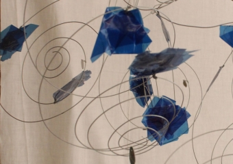 NUVOLA-RAGNO IN BLU  2012