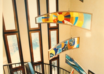 Nell'Universo interno e esterno  s'abbracciano e si compenetrano -1996